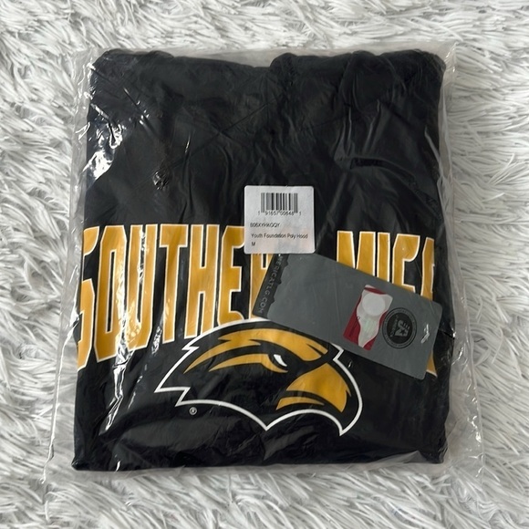 NEW J. AMERICA SOUTHERN MISS GOLDEN EAGLES UNISEX  POLY HOOD YOUTH SIZE MEDIUM - Picture 2 of 12